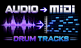 convert your audio drums to midi