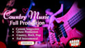 be your country music producer vocalist and custom singer songwriter western pop