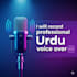 record a professional urdu hindi and punjabi voice over