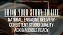 narrate your audiobook or voice project