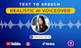 convert text to speech with a realistic ai voiceover