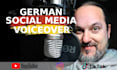 produce a commercial or social media voice over