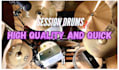 record math rock, funk, fusion, rock drums for you