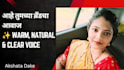 record a professional marathi voice over for your project