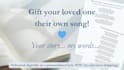 write customized songs and lyrics