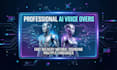 generate professional ai voice over with elevenlabs