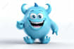 do a blue alien voice that cute