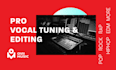 professionally edit and tune your vocals
