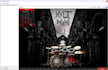 program realistic black metal midi drums