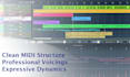 edit and enhance your midi tracks with professional results