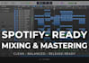 mix and master your track for a spotify ready release