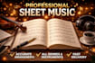 transcribe arrange orchestrate music professional orchestral ensemble sheet