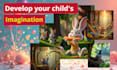create soothing audio stories for children