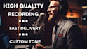 record a professional german voice over