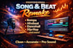 remake any song instrumental or beat in fl studio