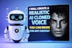 mix, edit, create a realistic ai cloned voice for any content
