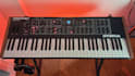 run your midi track through analog prophet synthesizer