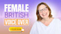 record an authentic british female voice over