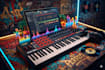 compose professional trap and reggaeton harmonic melodies