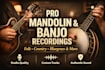 play authentic bluegrass instruments for your music track