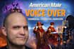 record a deep professional american male voice over for commercials or narration