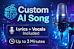 create a unique ai generated song just for you