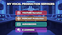 produce a hyper realistic digital voice over for your project