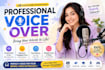 do a hindi voice over