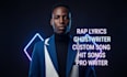 write and record a custom rap song with original lyrics and professional vocals