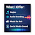 create a catchy jingle or music for your brand