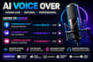 do human like text to speech ai voice over using eleven labs
