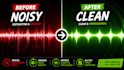 do audio editing and professional audio clean up