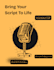bring your script to life with a professional voice over