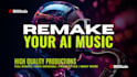 remake, rebuild and recreate ai song with studio quality