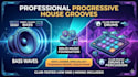 create professional progressive house drums and clean bass foundations