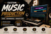 make custom beats and instrumentals