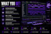produce a professional custom trap or reggaeton beat