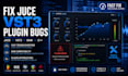 fix juce vst3 audio plugin bugs and daw issues