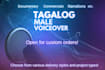 record a professional tagalog voice over for documentaries