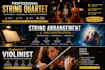 create professional string arrangement and orchestration for your song