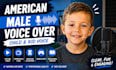 record professional child voice over kid voice acting and american male voice