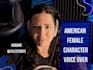 record american female accent characters