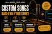 create a custom song based on your story or life experience