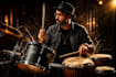 record marching drum congas djembe cajon bongos