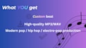 produce custom beats and instrumentals for singers