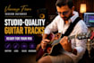 record professional guitar tracks and solos for your song