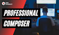 compose a professional brand jingle or audio logo