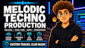 produce a professional techno track for you