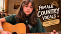 sing your country song as a female country singer