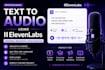 do text to audio using elevenlab
